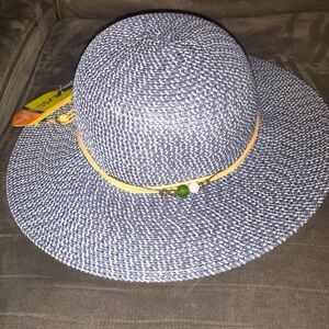 Sunday Afternoons Blue and White Hat